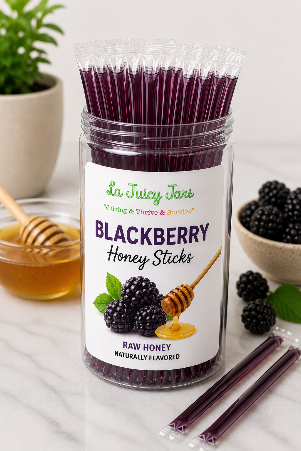 Honey Sticks (1 Straw)