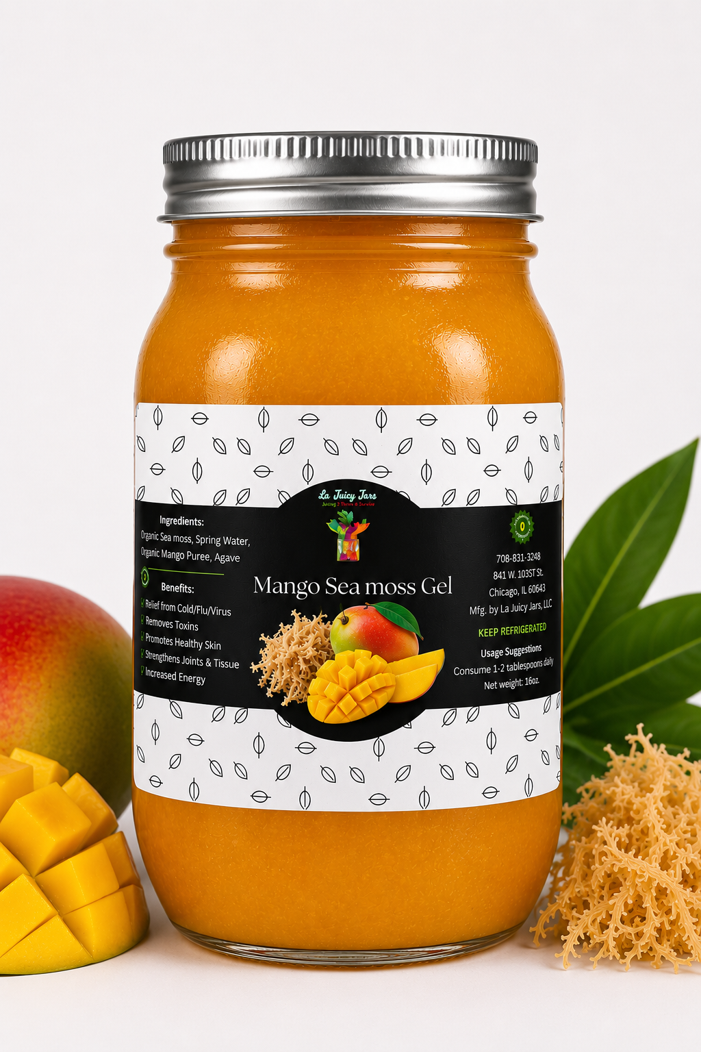 Mango Sea Moss Gel